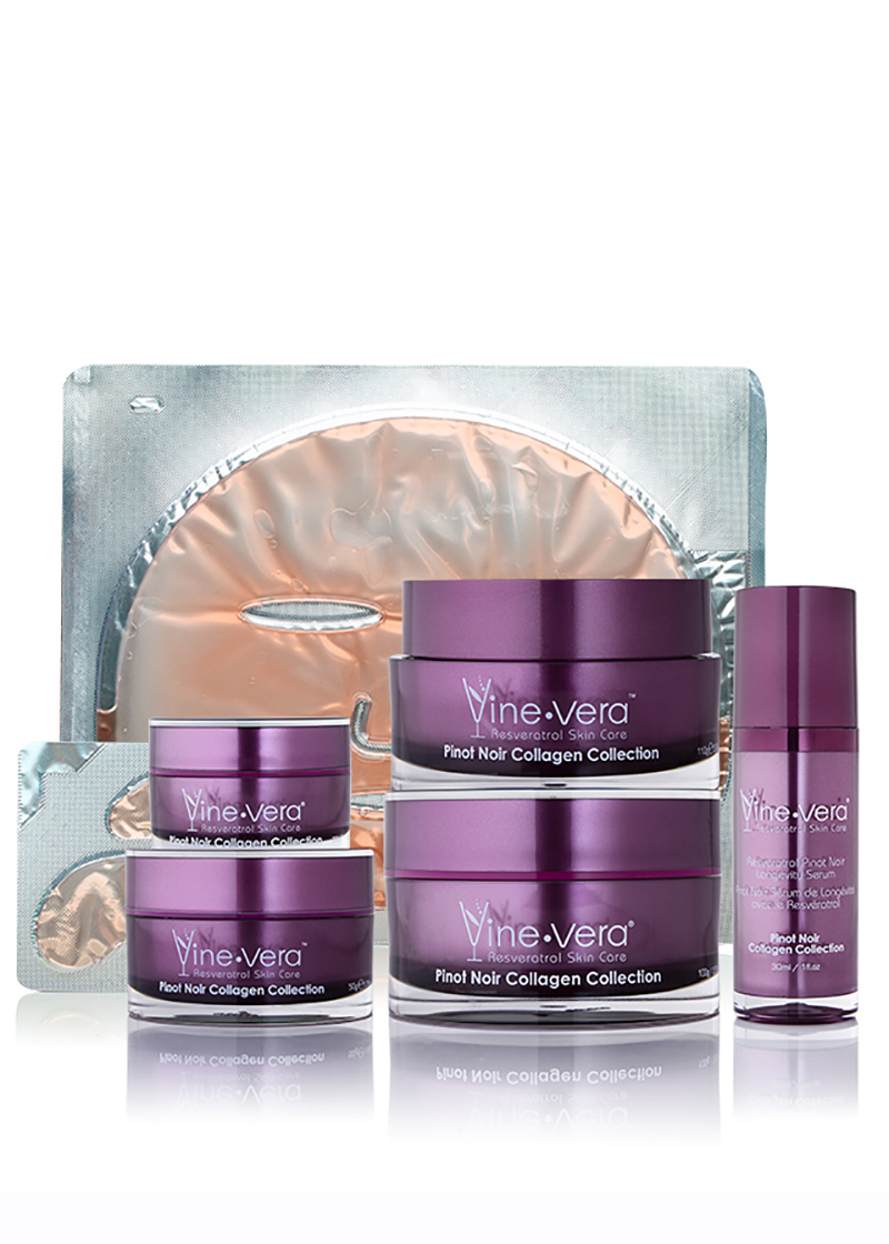 Pinot Noir Collection + Resveratrol Cabernet Rejuvenating Mask